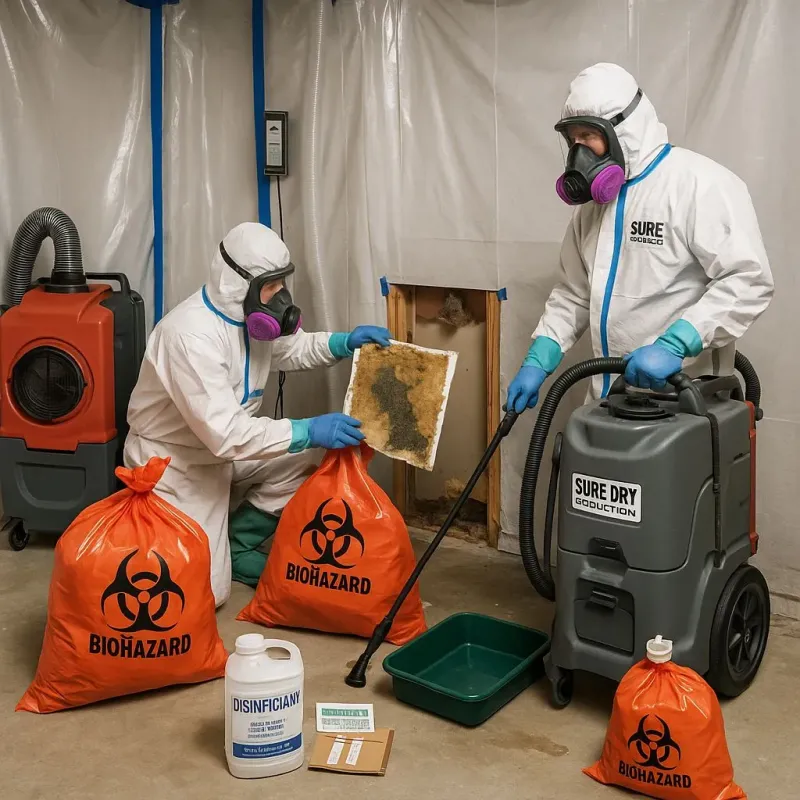 Contaminated Water Handling Protocols process in Harker Heights, TX