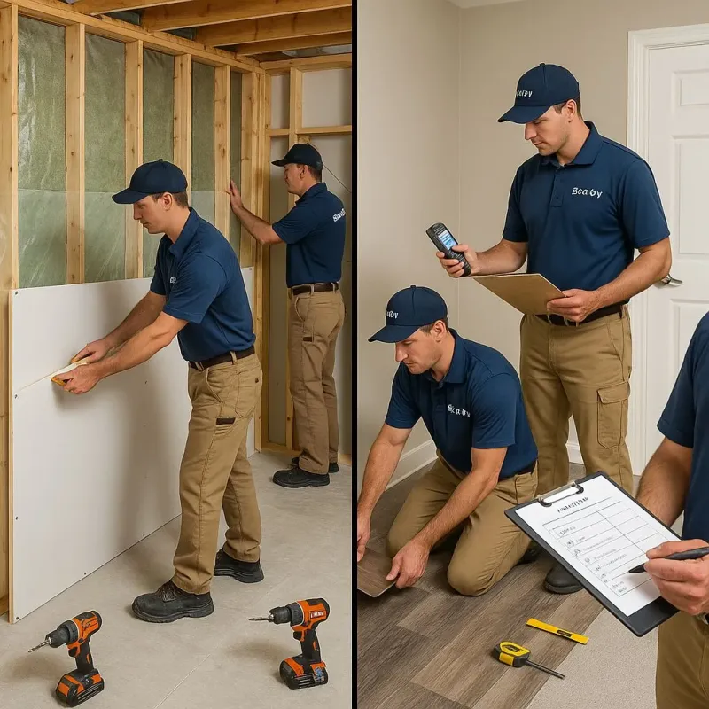 Repairs and Reconstruction process in Harker Heights, TX