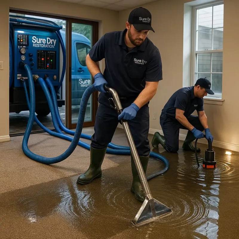 Water Extraction and Removal process in Harker Heights, TX